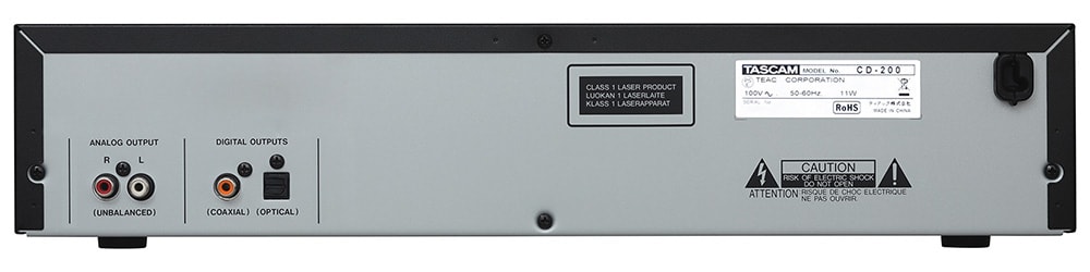 TASCAM ( タスカム ) CD-200 業務用CDプレーヤー 送料無料 | サウンドハウス