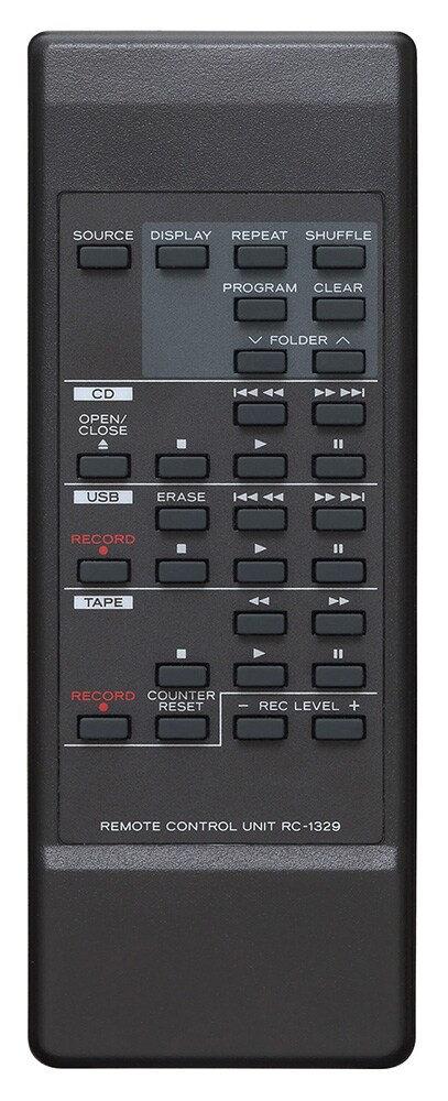 TASCAM/CDA580 Remote Controller　CDA580用リモコン