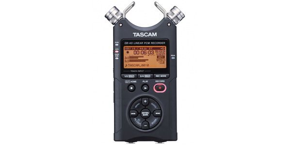 TASCAM/DR-40 VER2-J リニアPCMレコーダー 日本語メニュー表示対応