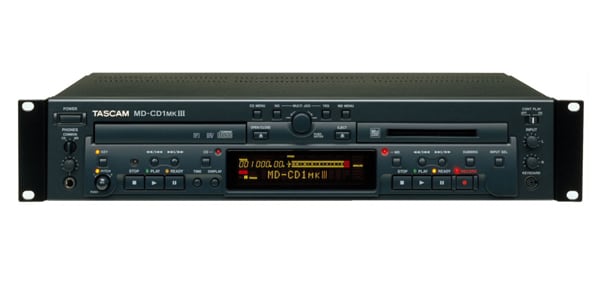 TASCAM ( タスカム ) MD-CD1MKIII 業務用CD/MDプレーヤー 送料無料