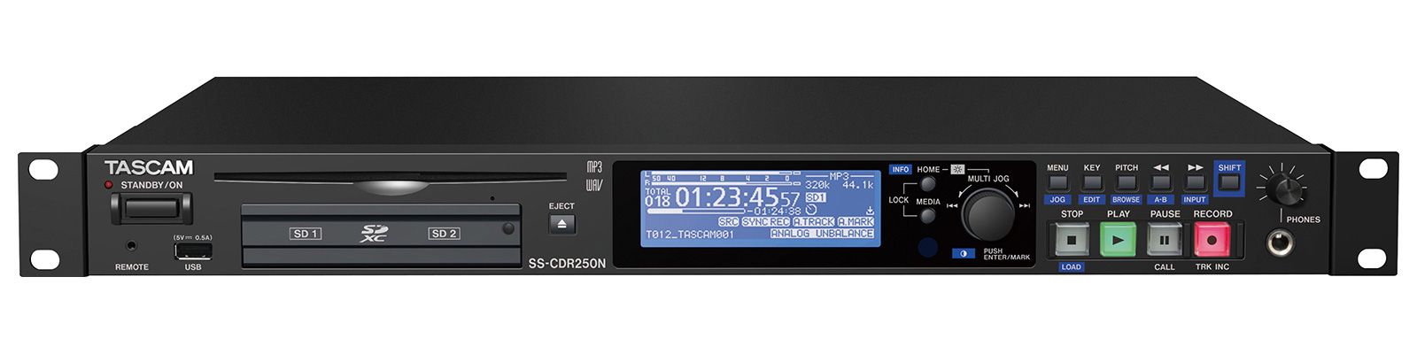 TASCAM/SS-CDR250N　CDプレーヤー