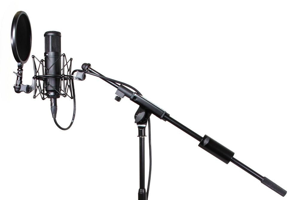 TMAM1 TASCAM カウンターウェイト付ブームタイプマイクスタンド