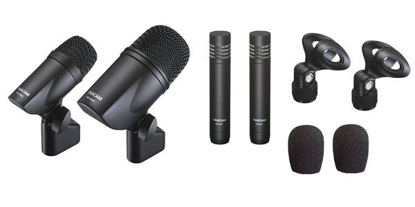 TM-DRUMS | MICROPHONE SET FOR DRUMS RECORDING | TASCAM