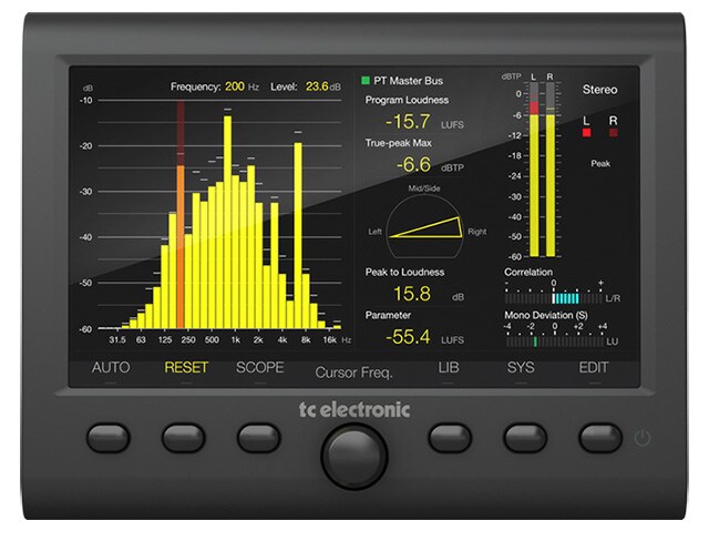 TC ELECTRONIC/CLARITY M STEREO LOUDNESS METER