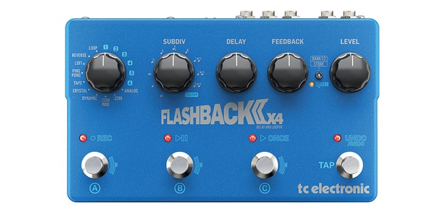 TC ELECTRONIC/FLASHBACK 2 X4/ディレイ＆ルーパー 送料無料