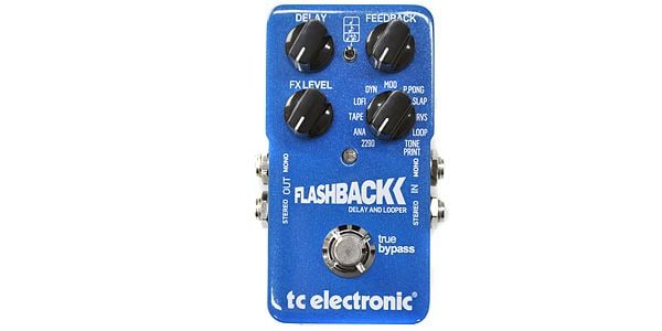 FLASHBACK DELAY AND LOOPER tc electronic