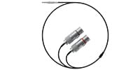 TEENAGE ENGINEERING / field audio cable 3.5mm to 2 x XLR (socket)