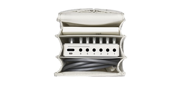 TEENAGE ENGINEERING / field accordion bag white画像2