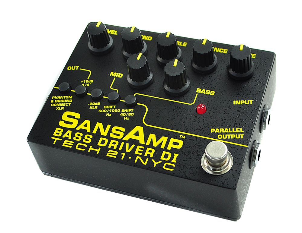 TECH21/Sansamp サンズアンプ/Bass Driver DI V2 定番プリアンプ