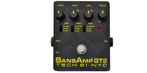 【美品】TECH 21Sansamp GT2 サンズアンプ