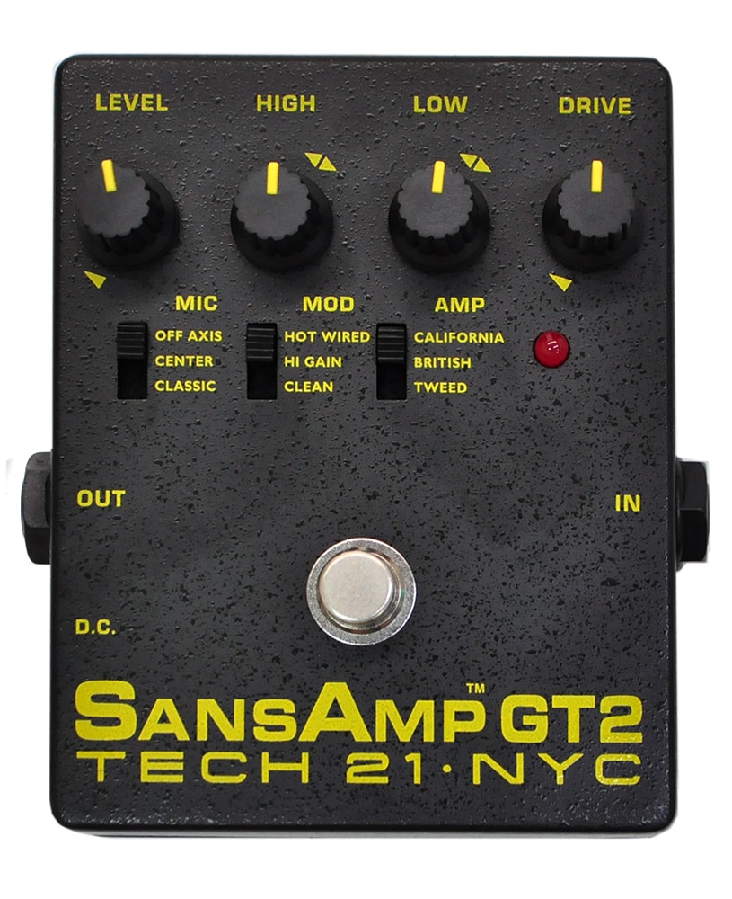 一部予約 非常に良い TECH 21 GT2 サンズアンプ SansAmpギター用 ...