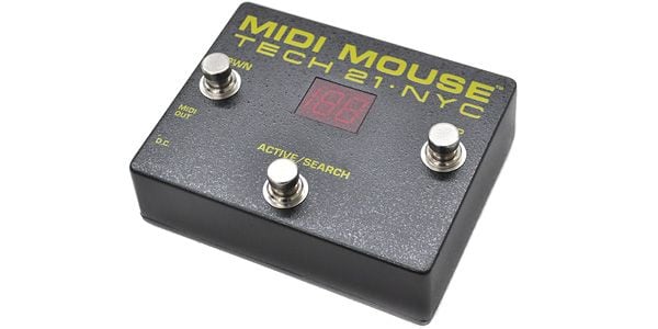 MOUSE-　TECH21　フットコントローラー　MIDI　MIDI