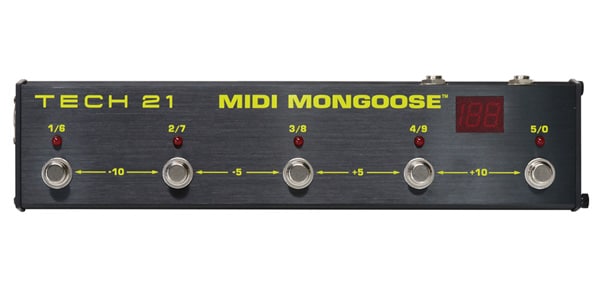 TECH21 MIDIスイッチャー MIDI Mongoose MMG1