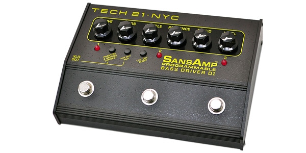 TECH21 ( テック21 ) Bass Driver DI Programmable ベース用プリアンプ 