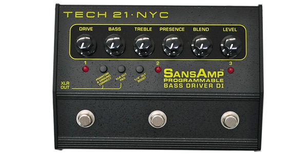 SANS AMP programmable bass driver DI