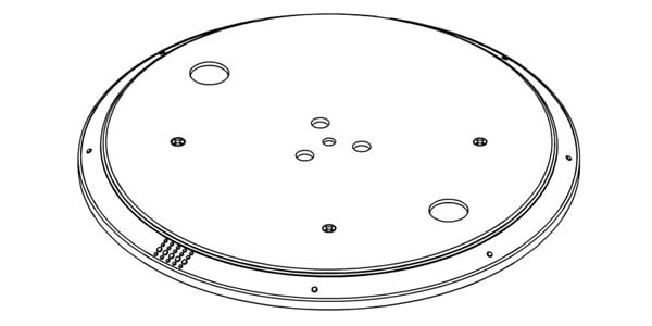 TECHNICS/RYQ1618-X　SL-1200G-S/AE-S用ターンテーブルユニット