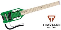 TRAVELER GUITAR Ultra-Light Electric Slime Green