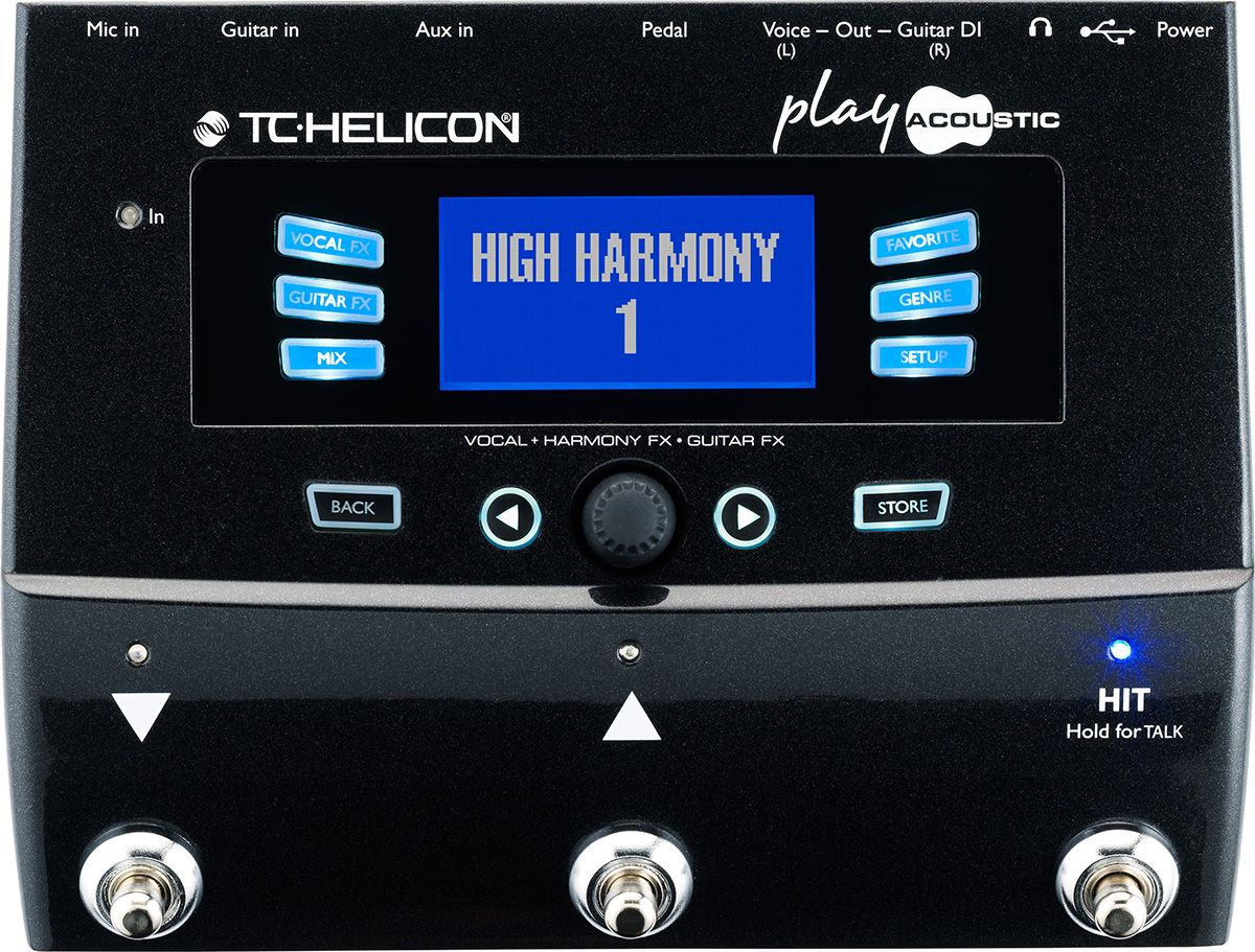 TC HELICON/Play Acoustic マルチエフェクター ボーカルエフェクト搭載