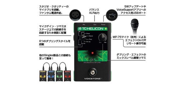 TC HELICON ( ティーシーヘリコン ) VoiceTone D1 送料無料 | サウンド