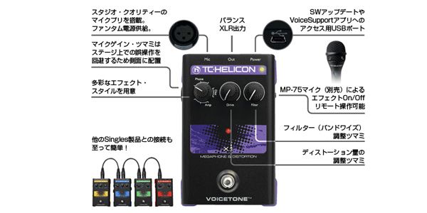 TC HELICON ( ティーシーヘリコン ) VoiceTone X1 送料無料 | サウンド