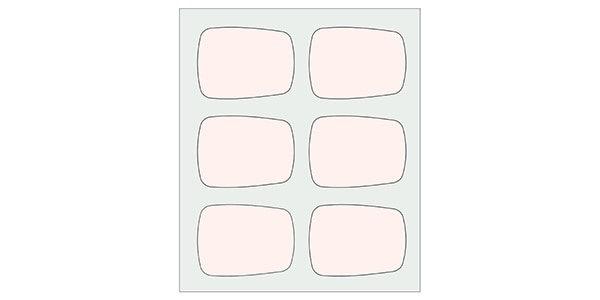 Theo Wanne ( セオワニ )  / BPD-ST6 Bite Pads マウスピースパッチ スタンダードサイズ画像2