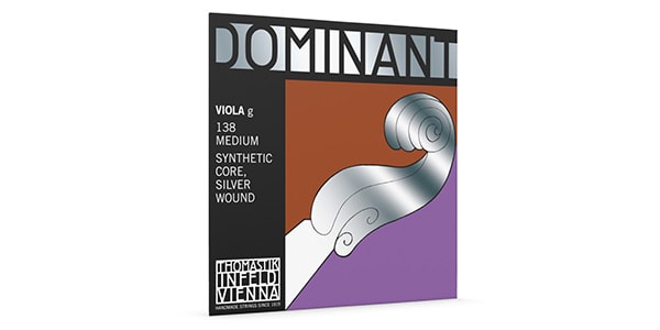 Thomastik-Infeld ( トマスティック・インフェルト )  / Dominant ドミナント ビオラ弦 G線 ナイロンシルバー巻 Medium