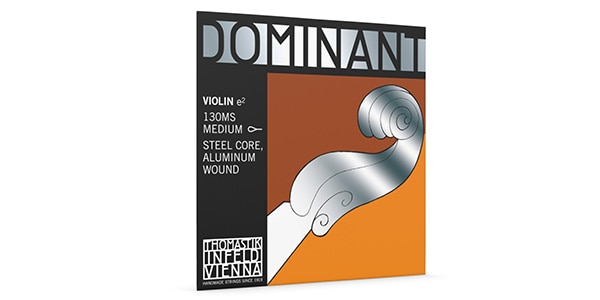 Dominant ドミナント バイオリン弦 4/4バラ E線 No130MS ミディアム