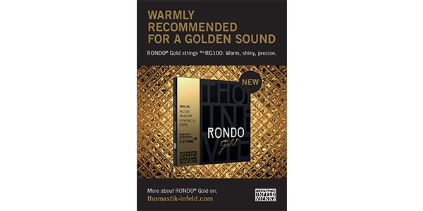 Thomastik-Infeld ( トマスティック・インフェルト ) / RONDO GOLD バイオリン弦 4/4 Medium E線 金メッキ画像3
