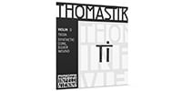 Thomastik-Infeld / Ti バイオリン弦 4/4 D線  シンセティック/シルバー巻