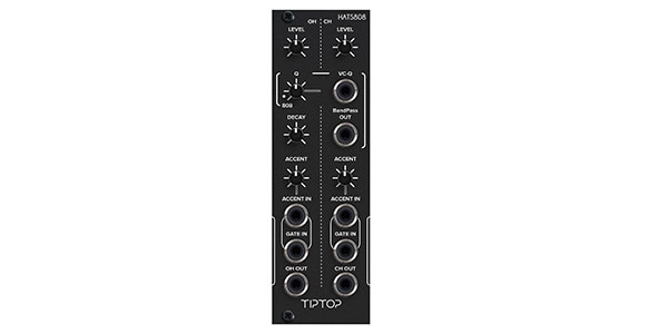 Tiptop Audio / 808-HATS Black