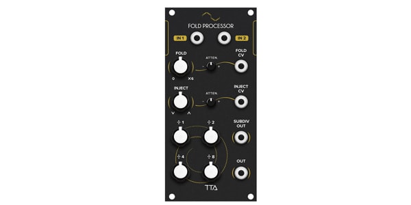 Tiptop Audio/Fold Processor Black