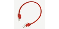 Tiptop Audio Stackable Shielded 3.5mm Patch Cable Red 30cm