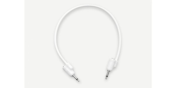Tiptop Audio / Stackable Cable White 30cm x 5