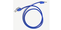 Tiptop Audio Stackable Shielded 3.5mm Patch Cable Blue 70cm