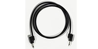 Tiptop Audio Stackable Shielded 3.5mm Patch Cable Black 90cm