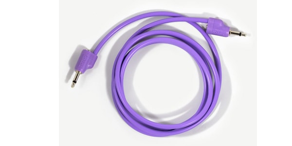 Tiptop Audio / Stackable Shielded 3.5mm Patch Cable Purple 150cm