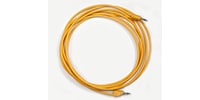 Tiptop Audio Stackable Shielded 3.5mm Patch Cable Orange 350cm