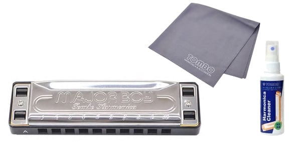 TOMBO ( トンボ ) ハーモニカ初心者フルセット（10ホールズハーモニカ） 送料無料 | サウンドハウス