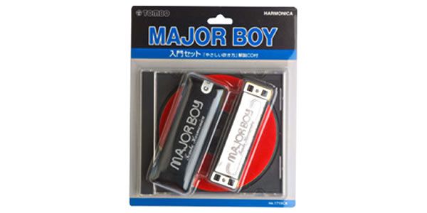 TOMBO/MAJOR BOY SET 10ホールズハーモニカ