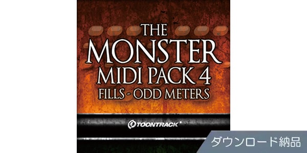 TOONTRACK / DRUM MIDI - MONSTER MIDI PACK 4 FILLS & ODD METERS