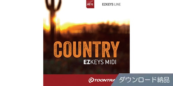 TOONTRACK / KEYS MIDI - COUNTRY
