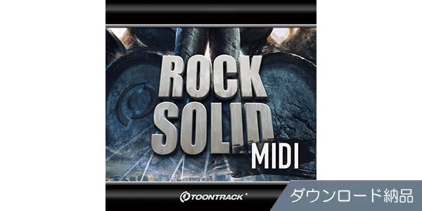 TOONTRACK ( トゥーントラック )  / DRUM MIDI - ROCK SOLID