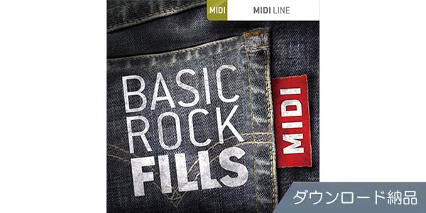 TOONTRACK ( トゥーントラック )  / DRUM MIDI - BASIC ROCK FILLS