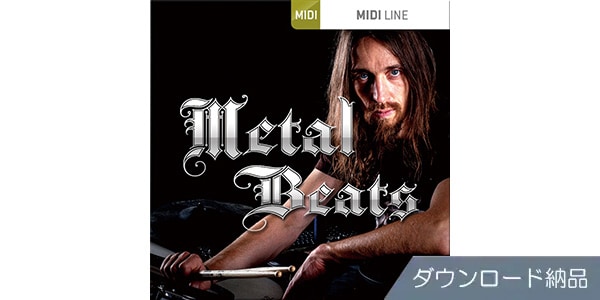 TOONTRACK ( トゥーントラック )  / DRUM MIDI - METAL BEATS