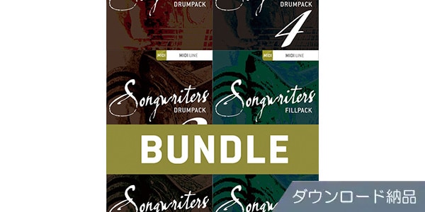 TOONTRACK ( トゥーントラック )  / DRUM 6MIDI - SONGWRITERS DRUMPACK COLLECTION