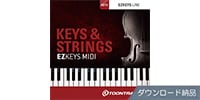 TOONTRACK KEYS MIDI - KEYS & STRINGS