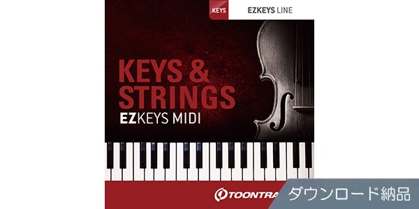 TOONTRACK/KEYS MIDI - KEYS & STRINGS