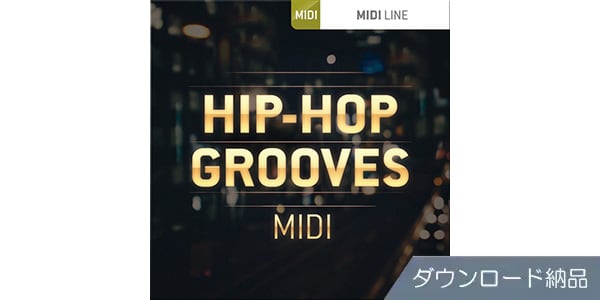 TOONTRACK ( トゥーントラック )  / DRUM MIDI - HIP-HOP GROOVES