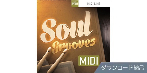 TOONTRACK ( トゥーントラック )  / DRUM MIDI - SOUL GROOVES