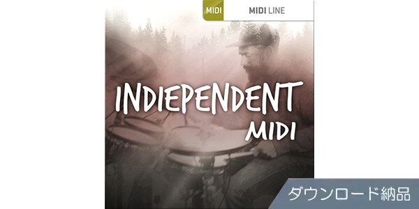 TOONTRACK ( トゥーントラック )  / DRUM MIDI - INDIEPENDENT